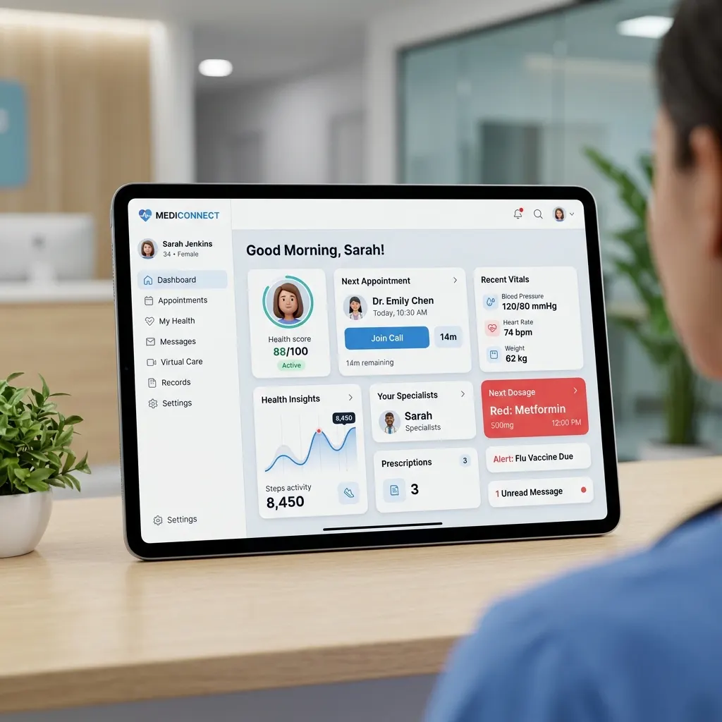 Pulse Telehealth Patient Portal & Mobile App
